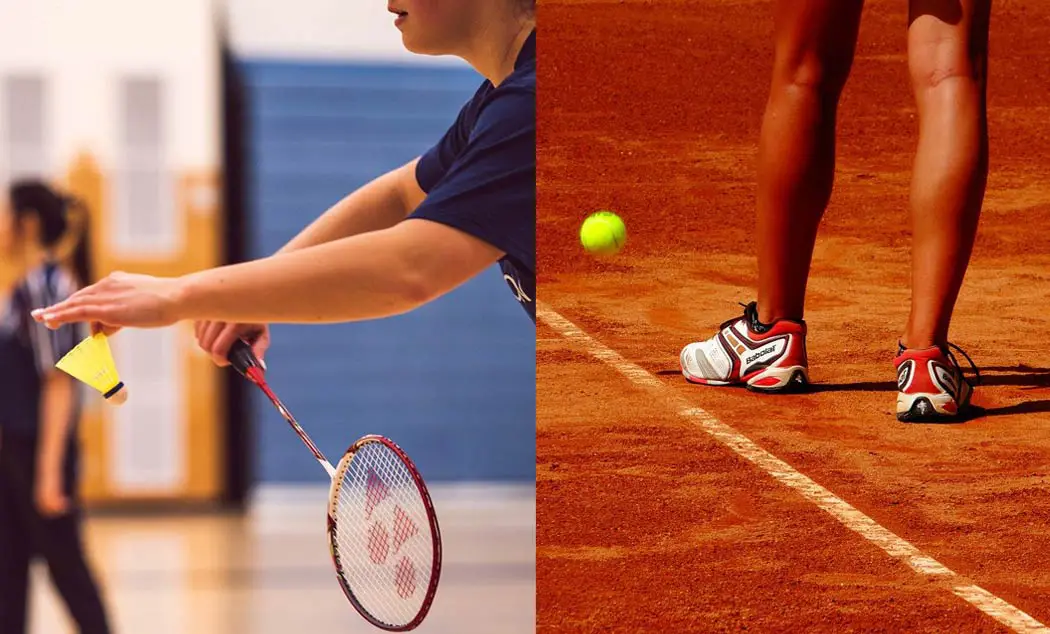 badminton and tennis
